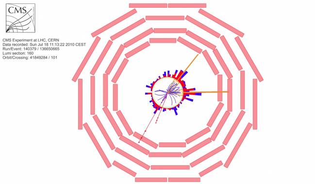 El LHC obtiene por primera vez en Europa indicios de la partícula elemental más masiva