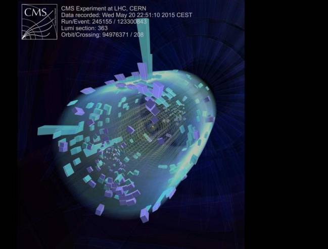 El LHC produce las primeras colisiones de prueba a 13 TeV