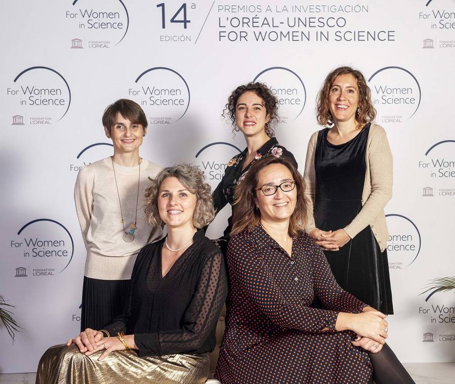El programa L'Oréal-Unesco premia a cinco científicas de centros españoles