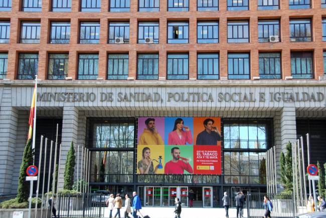 el ministerio de sanidad