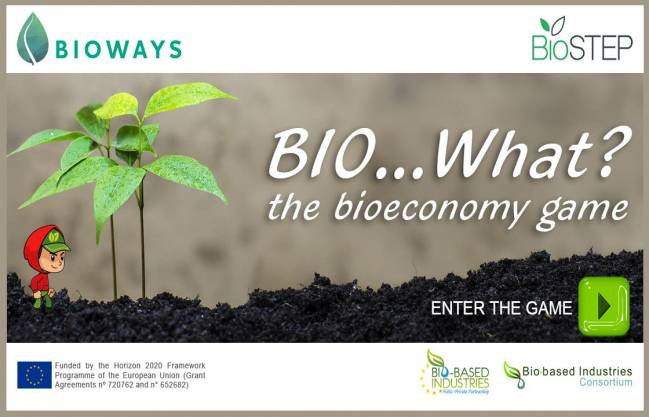 Juegos interactivos para explicar los beneficios de la bioeconomía 