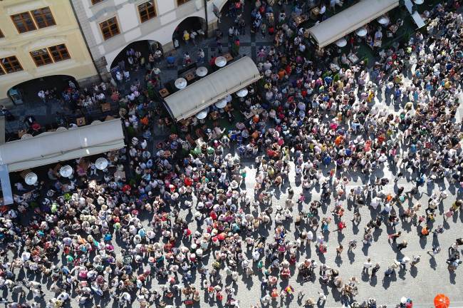 multitud gente