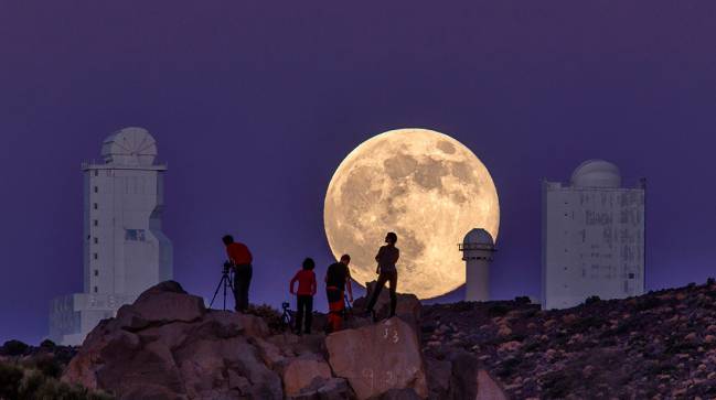 La superluna de marzo despide el invierno 
