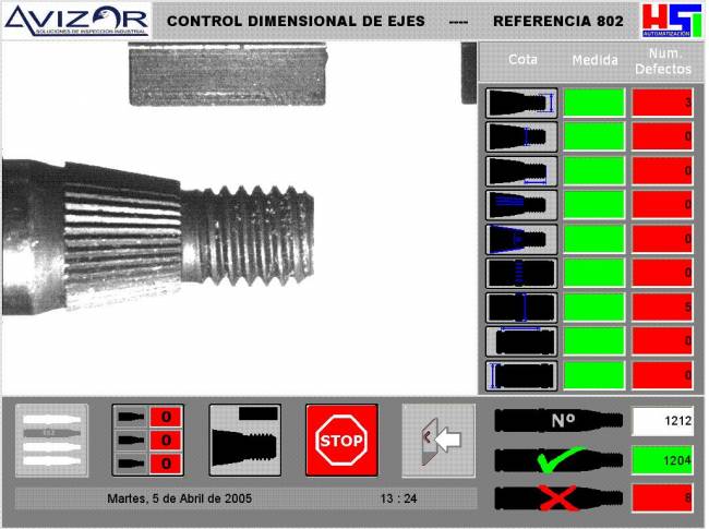 La visión artificial permite verificar dimensiones de piezas industriales con precisión