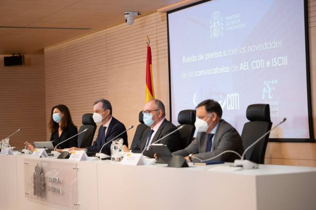 Las ayudas a la I+D+I alcanzarán los 2.406 millones de euros este año