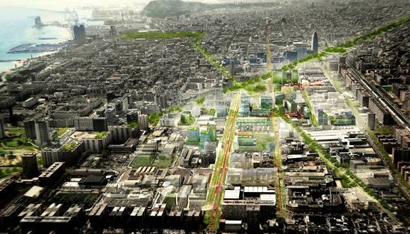 Verde Urbano en Barcelona