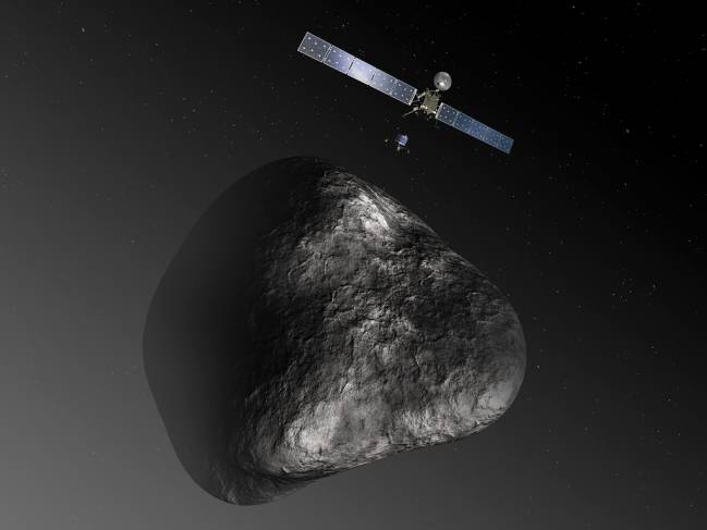 Los primeros resultados de Rosetta llegan al centro de la ESA en Madrid