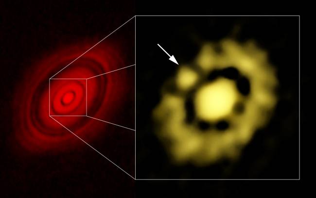 Los secretos de un embrión de planeta en la estrella HL Tau