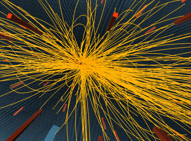 Observan un nuevo fenómeno en las colisiones de partículas del LHC