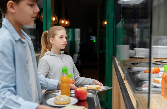 Ofrecer comidas escolares gratuitas mejora el rendimiento en matemáticas 