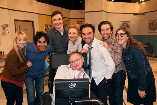 Stephen Hawking, superestrella de la cultura popular