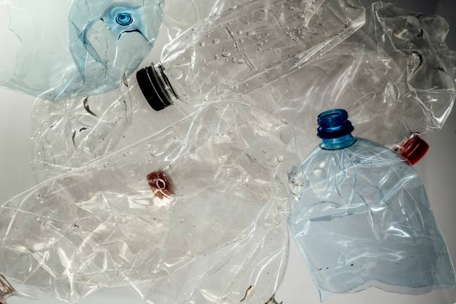 Botellas de plástico
