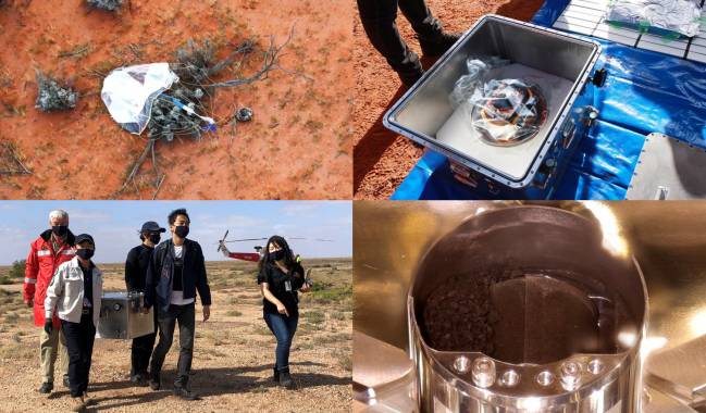 Una sonda japonesa trae la primera muestra de gas del espacio profundo