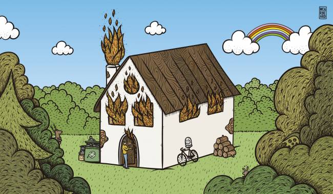 No vas a hacer nada contra la emergencia climática si no ves la casa en llamas