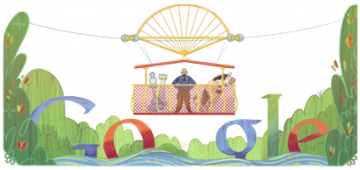 Google dedicó un doodle a Torres Quevedo en 2012.