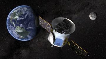 Ilustración del telescopio espacial TESS (Transiting Exoplanet Survey Satellite). / NASA's Goddard Space Flight Center
