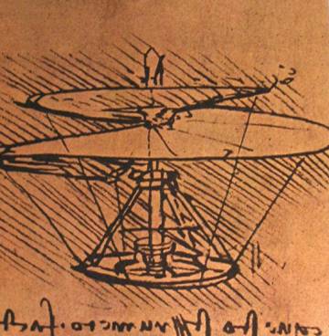 Boceto del tornillo aéreo