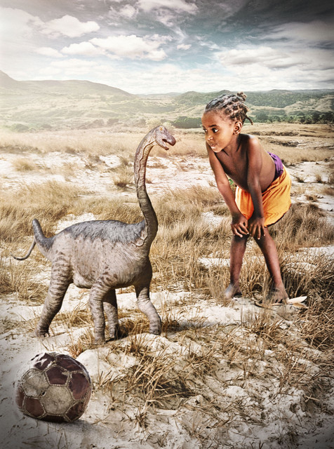 Un nuevo esqueleto de un bebé Rapetosaurus krausei del Cretácico superior de Madagascar indica que este dinosaurio saurópodo nacía de un huevo más pequeño que un balón de fútbol, crecía rápidamente y se defendía a sí mismo sin cuidado parental significativo después del nacimiento. Vivió en un ecosistema seco que en última instancia causó su desaparición