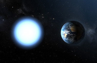 Las enanas blancas son remanentes estelares con un tamaño que puede ser similar al de la Tierra. / ESA/NASA

