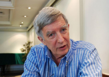 <p>Richard Wilkinson, profesor emérito de Epidemiología Social de la Universidad de Nottingham. / Patricia Luna</p>