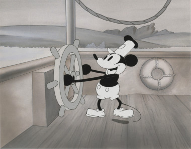 <p>Para proteger las obras de arte, incluyendo esta imagen de Disney, <em>Steamboat Willie </em>(1928), un equipo científico ha desarrollado una "nariz" optoelectrónica que detecta compuestos dañinos para las piezas artísticas. / Disney Enterprises / Walt Disney Animation Research Library</p>