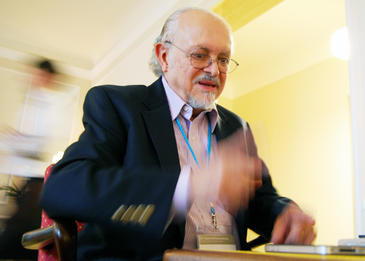 Mario Molina en su visita a Lindau (Alemania). / SINC Mario Molina en su visita a Lindau (Alemania). / SINC