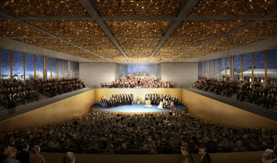 Centro Nobel, Ceremonia de Premio Nobel / ©David Chipperfield Architects