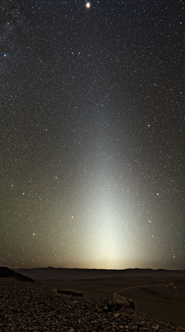 141103_zodiacal-light_eso_bj