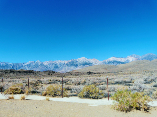 Sierra Nevada en California / F. B. Lanoe