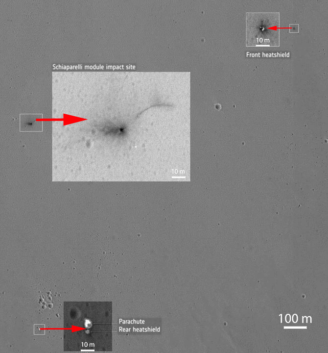 161028_accidenteExoMars_NASAJPL-CaltechUnivof-Arizona_flechas