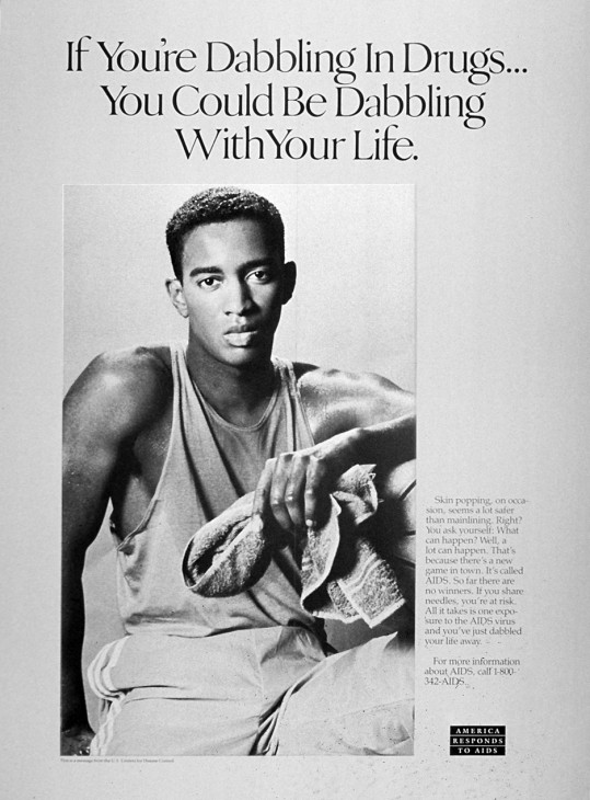 AIDS_Poster_If_You're_Dabbling_in_Drugs_1989 AIDS_Poster_If_You're_Dabbling_in_Drugs_1989