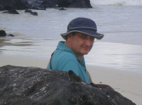 Andrés Moya en 2009 en Galápagos