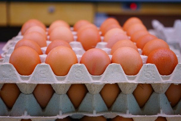 Caja de huevos