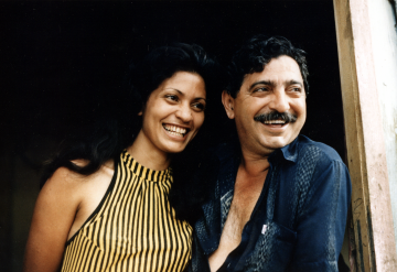 Chico Mendes junto a su mujer Ilsamar. / Wikipedia