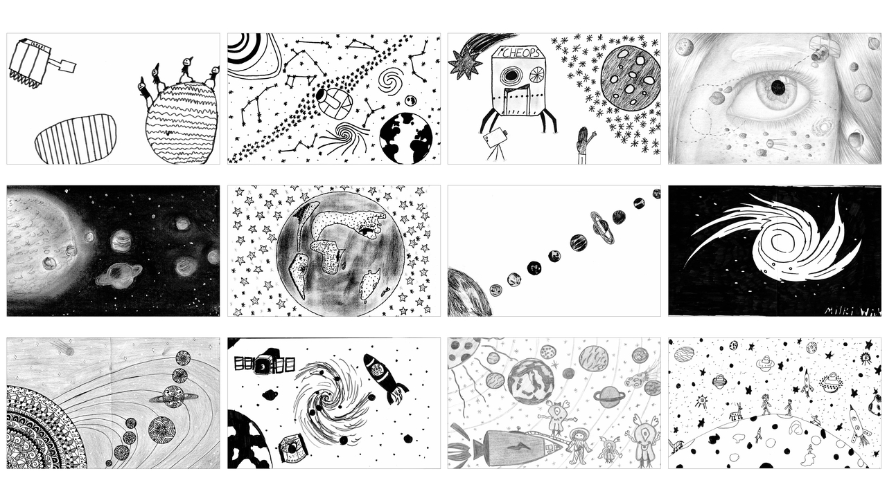 Dibujos realizados por niños