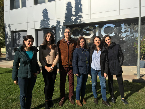 Equipo del IAS responsable de las investigaciones sobre la nueva variedad de trigo / Fundación Descubre