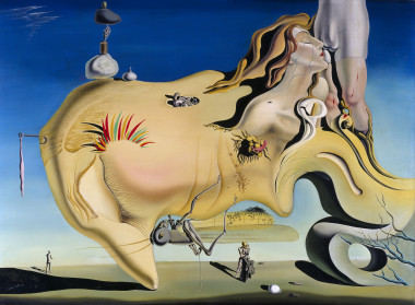 <p>El gran masturbador (1929). Óleo sobre lienzo. 110x150 cm. / Museo Nacional Centro de Arte Reina Sofía. Fundación Gala Salvador Dalí, VEGAP, Madrid 2012</p>