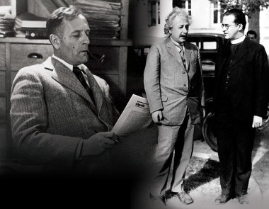 <p><strong>FOTOGALERÍA. </strong>Georges Lemaître (1894-1966), en la imagen de la derecha con Einstein en Caltech en 1933, propuso la idea de un universo en expansión en 1927./ American Institute of Physics. <strong>(8/12)</strong></p>