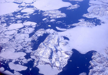 Las placas de hielo de Groenlandia revelan el pasado del metano. Imagen: Mountain wanderer. Las placas de hielo de Groenlandia revelan el pasado del metano. Imagen: Mountain wanderer.