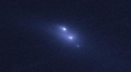 Captura de la desintegración del asteroide. /ESA