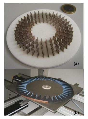 Cristales fotónicos radiales. Imagen: Sánchez-Dehesa et al. Cristales fotónicos radiales. Imagen: Sánchez-Dehesa et al.