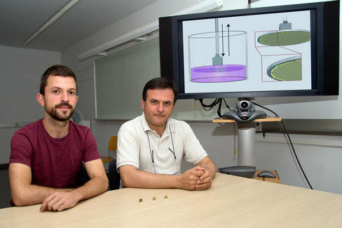 Tomás García-Sánchez y Ramón Bragós. Imagen: UPC Tomás García-Sánchez y Ramón Bragós. Imagen: UPC