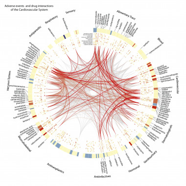 <p>Diagrama que representa la interacción entre diferentes fármacos. Imagen: Science Translational Medicine</p>