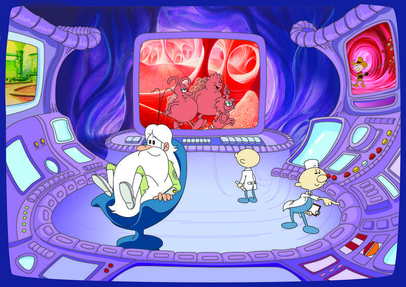 Érase una vez... la vida fue la primera serie de dibujos divulgativos de TVE y barrió en las audiencias. Imagen: Planeta de Agostini Érase una vez... la vida fue la primera serie de dibujos divulgativos de TVE y barrió en las audiencias. Imagen: Planeta de Agostini