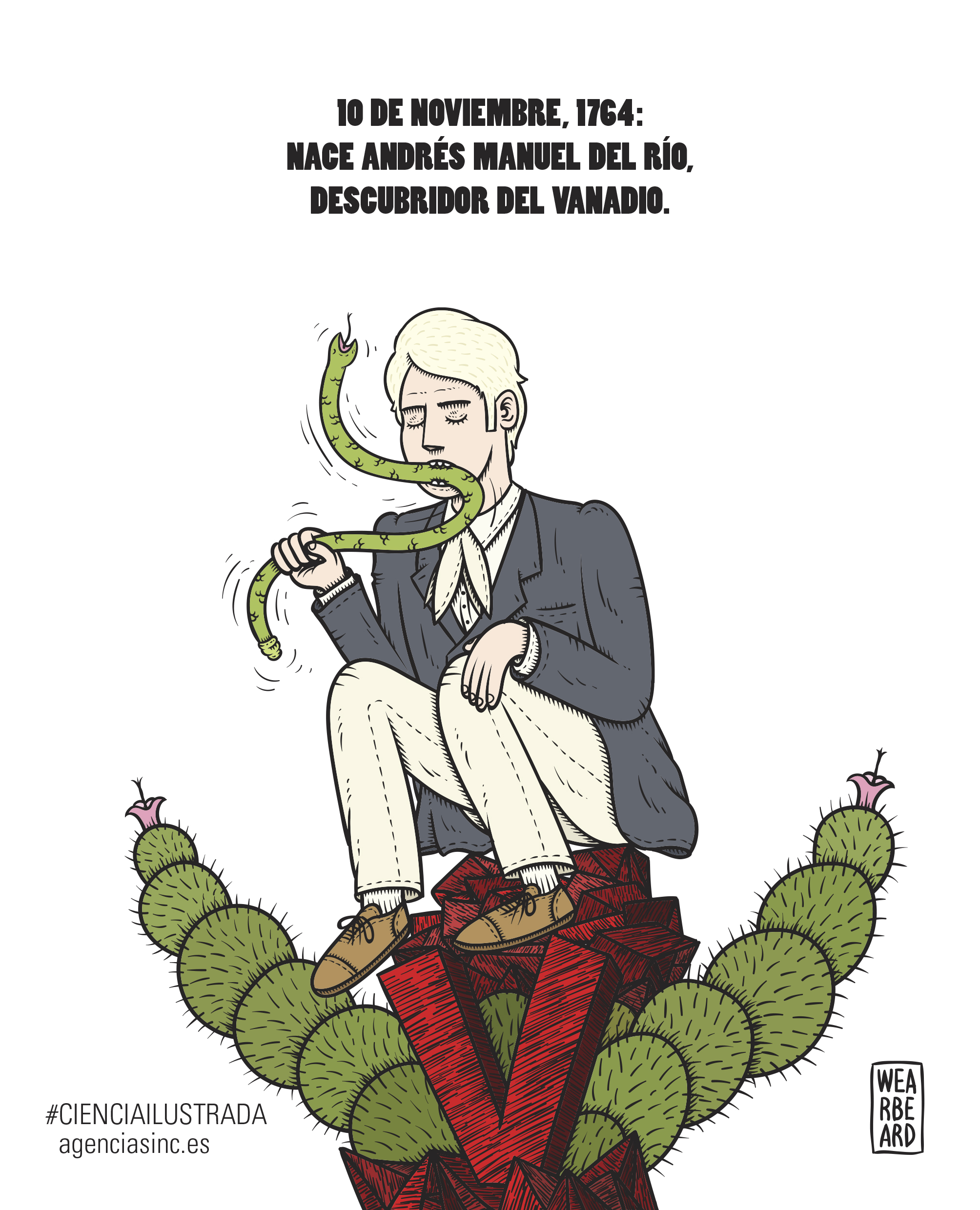 Andrés Manuel del Río, el verdadero descubridor del vanadio