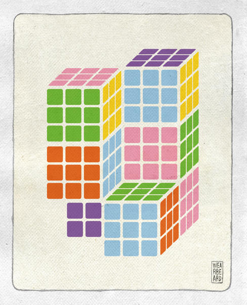 Proyección del Cubo de Rubik