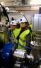 La ministra de Ciencia e Innovación visita las obras de construcción del Laboratorio de Luz Sincrotrón