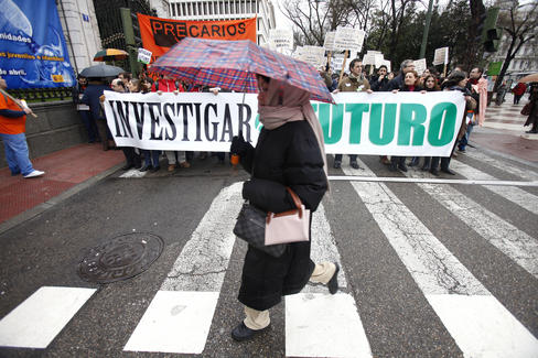 Los investigadores reclaman al gobierno un mayor compromiso con la ciencia