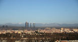 Polución en Madrid.