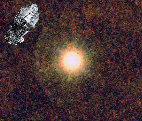 Previsualización de Encuentran abundante vapor de agua en una vieja estrella